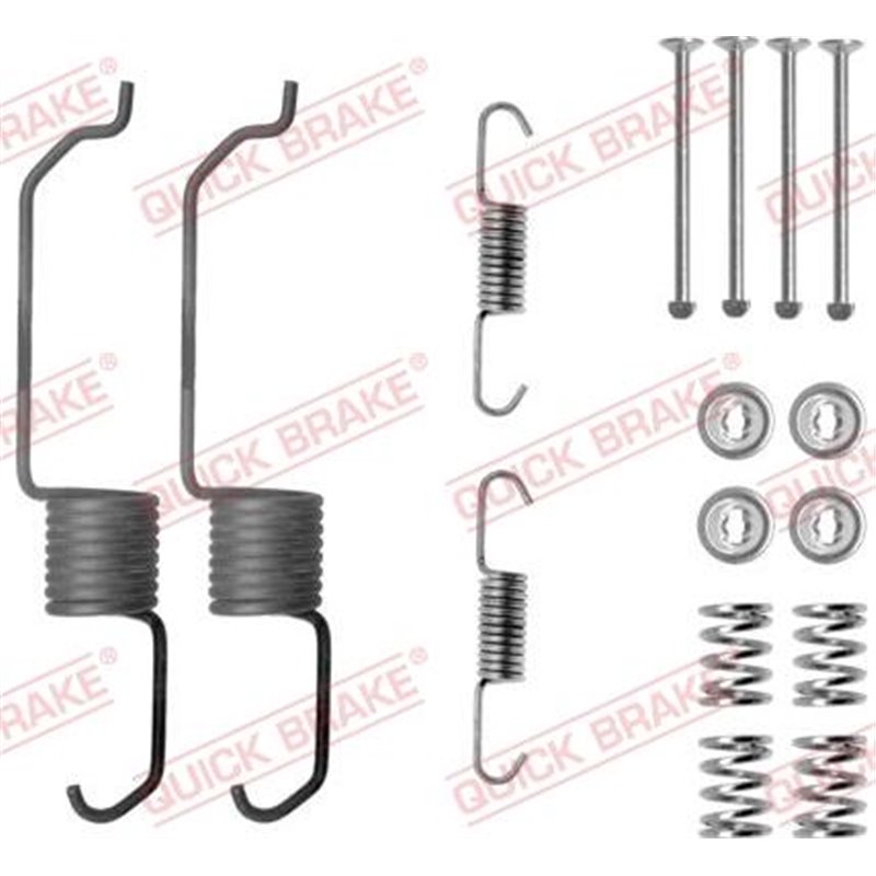 Set accesorii, sabot de frana - QUICK BRAKE-105-0825