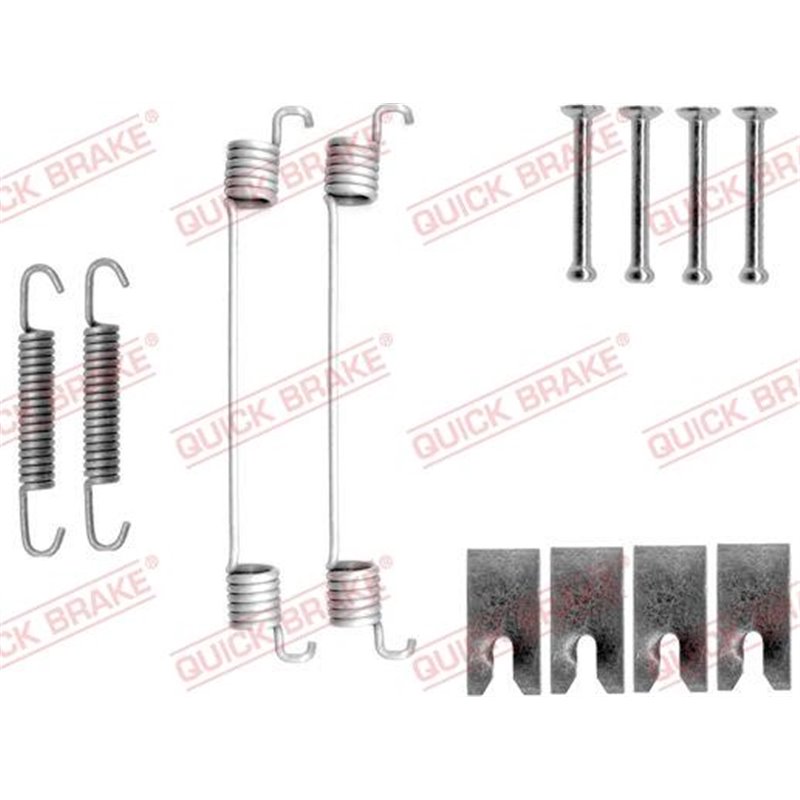 Set accesorii, sabot de frana - QUICK BRAKE-105-0827