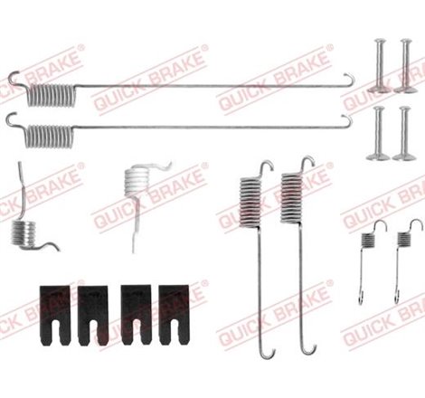 Set accesorii, sabot de frana - QUICK BRAKE-105-0829