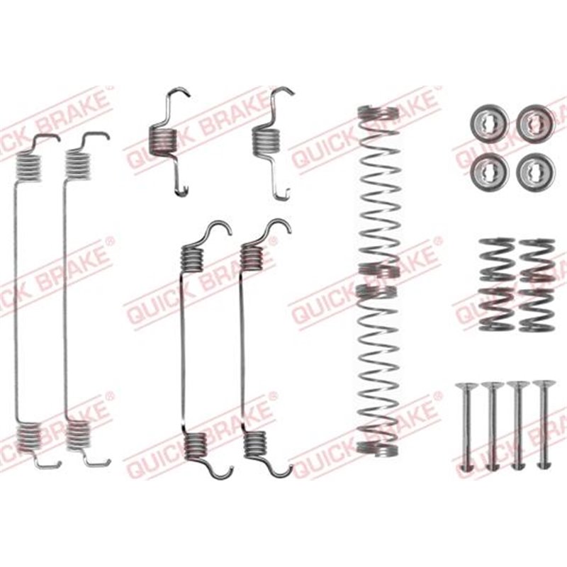 Set accesorii, sabot de frana - QUICK BRAKE-105-0835