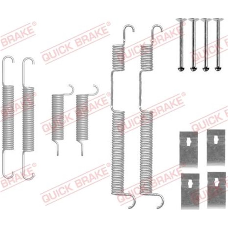 Set accesorii, sabot de frana - QUICK BRAKE-105-0844