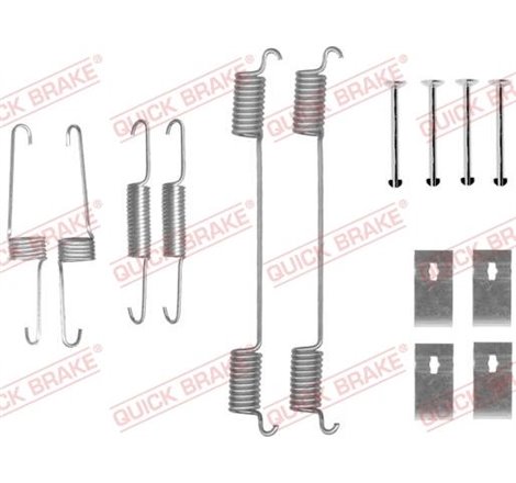 Set accesorii, sabot de frana - QUICK BRAKE-105-0859