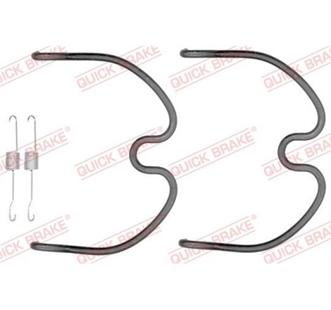 Set accesorii, sabot de frana - QUICK BRAKE-105-0872