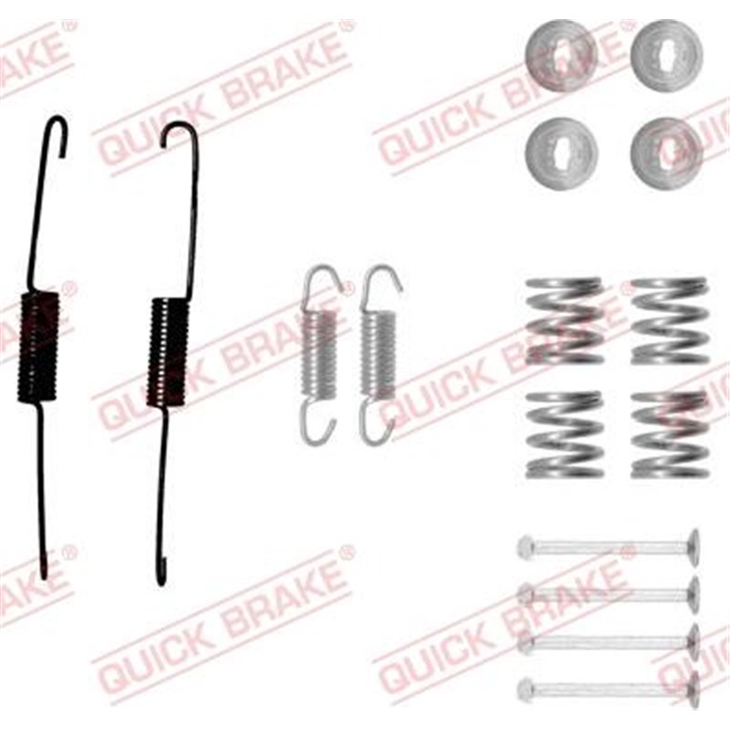 Set accesorii, sabot de frana - QUICK BRAKE-105-0879