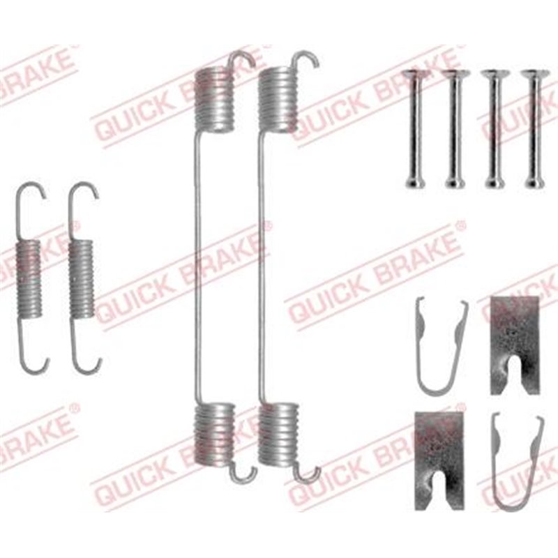 Set accesorii, sabot de frana - QUICK BRAKE-105-0883