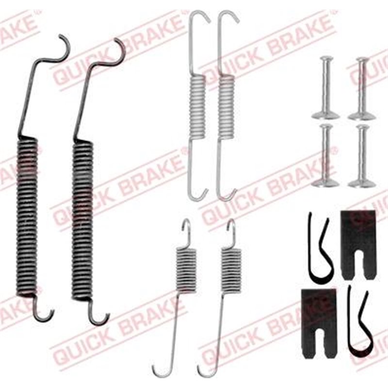 Set accesorii, sabot de frana - QUICK BRAKE-105-0891