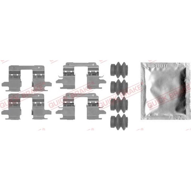 Set accesorii, placute frana - QUICK BRAKE-109-0005