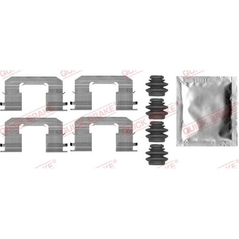 Set accesorii, placute frana - QUICK BRAKE-109-0006