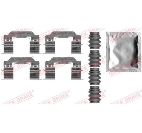 Set accesorii, placute frana - QUICK BRAKE-109-0007