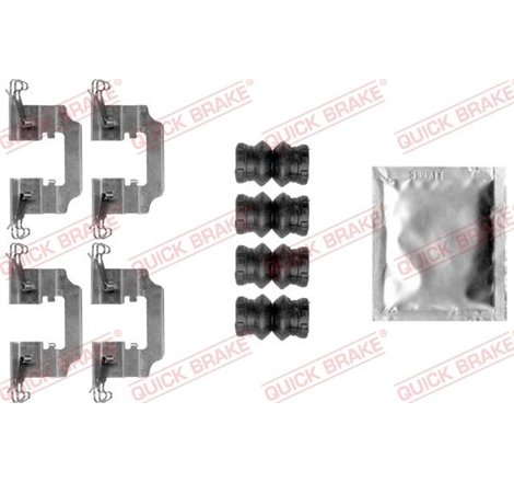 Set accesorii, placute frana - QUICK BRAKE-109-0008