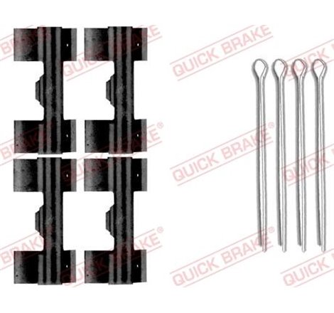 Set accesorii, placute frana - QUICK BRAKE-109-0009
