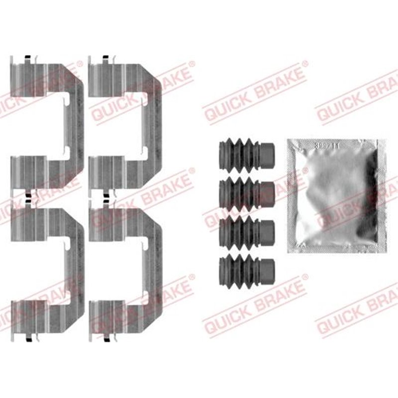 Set accesorii, placute frana - QUICK BRAKE-109-0011