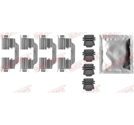 Set accesorii, placute frana - QUICK BRAKE-109-0012