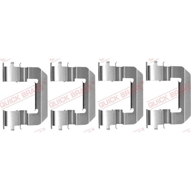Set accesorii, placute frana - QUICK BRAKE-109-0014