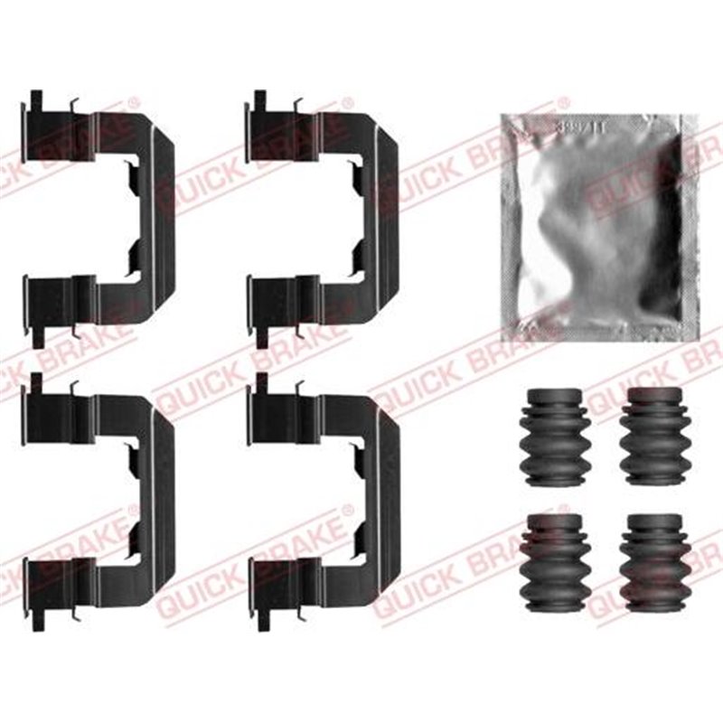 Set accesorii, placute frana - QUICK BRAKE-109-0019