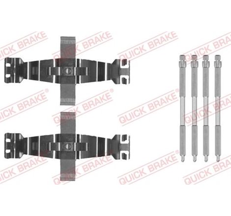 Set accesorii, placute frana - QUICK BRAKE-109-0022