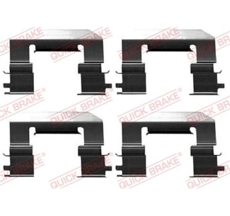 Set accesorii, placute frana - QUICK BRAKE-109-0023