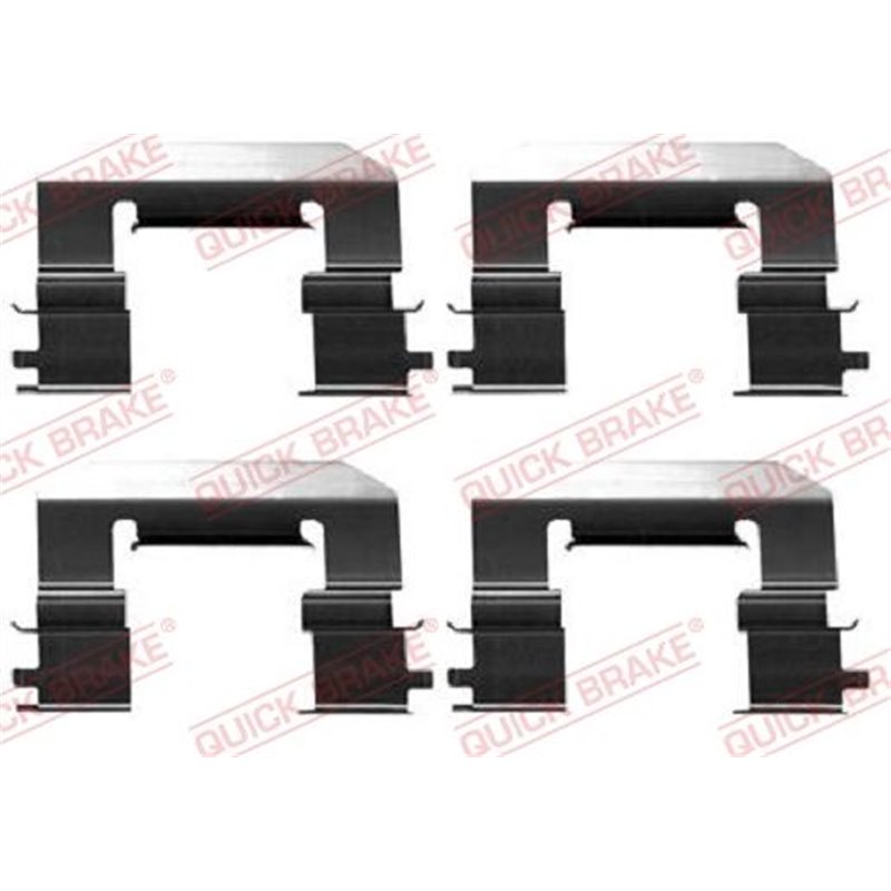 Set accesorii, placute frana - QUICK BRAKE-109-0023