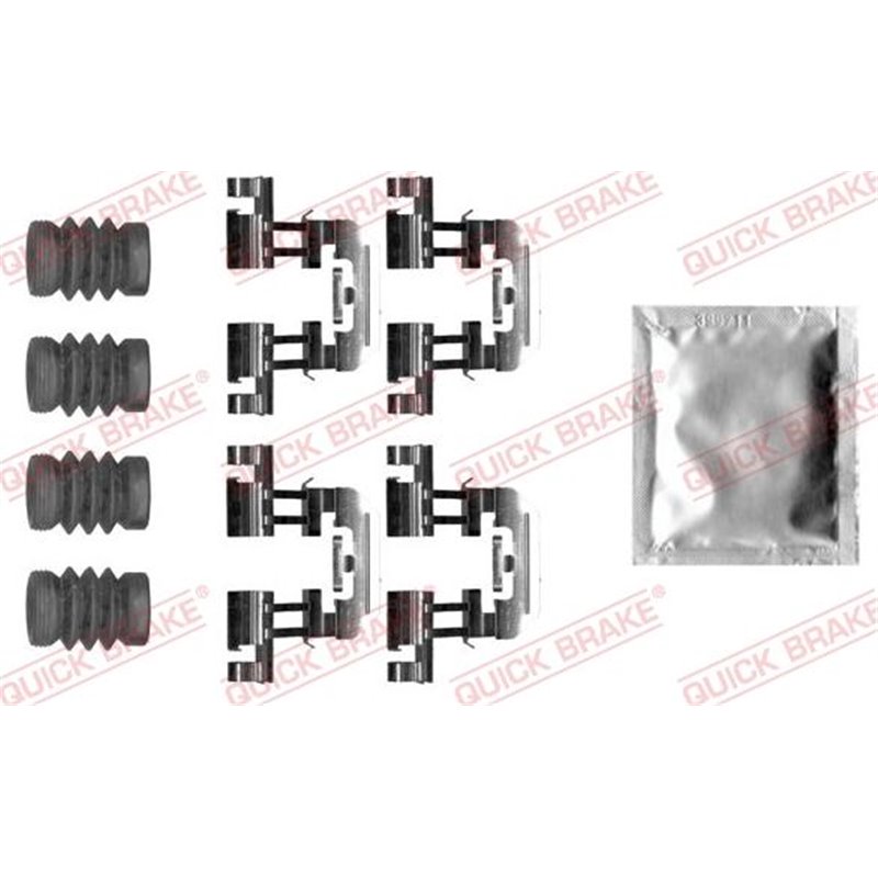 Set accesorii, placute frana - QUICK BRAKE-109-0025