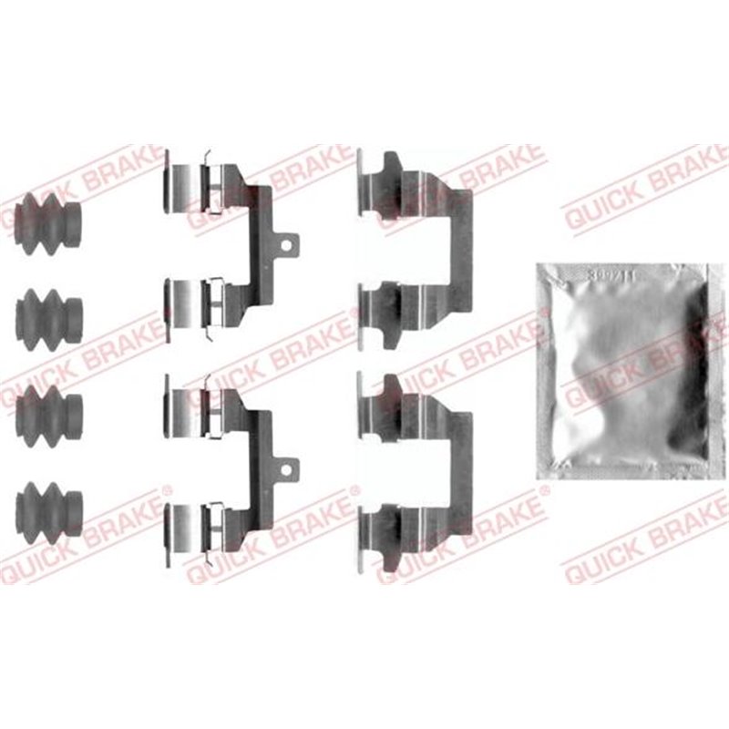 Set accesorii, placute frana - QUICK BRAKE-109-0026