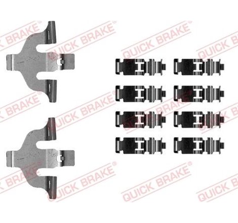 Set accesorii, placute frana - QUICK BRAKE-109-0030