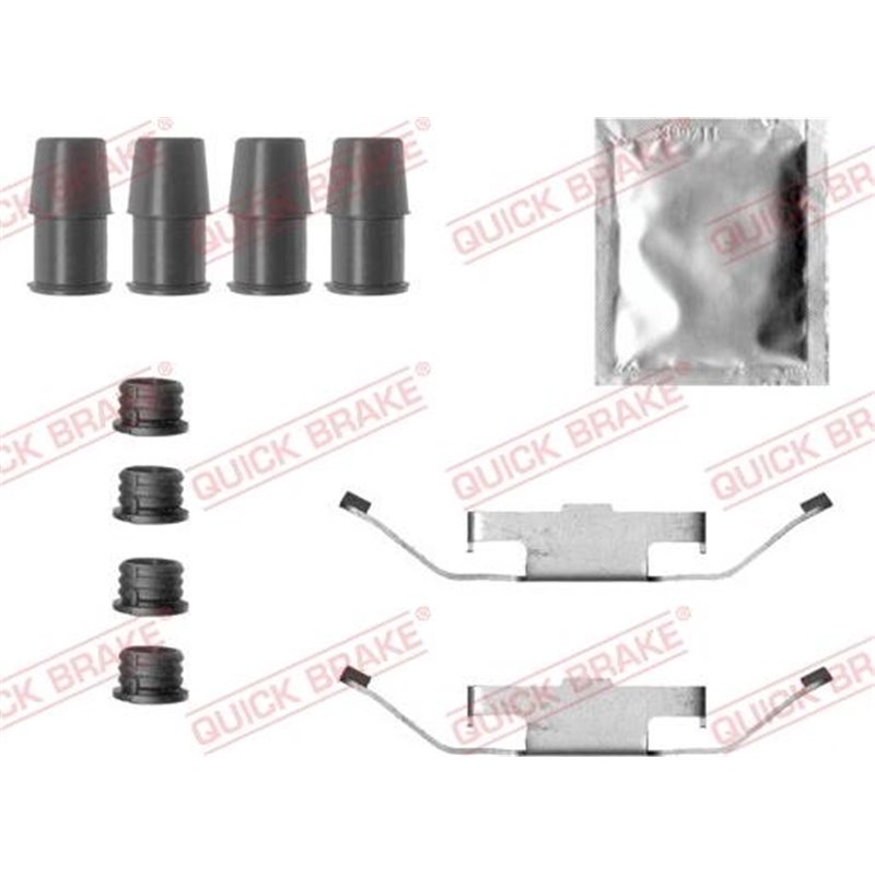 Set accesorii, placute frana - QUICK BRAKE-109-0032