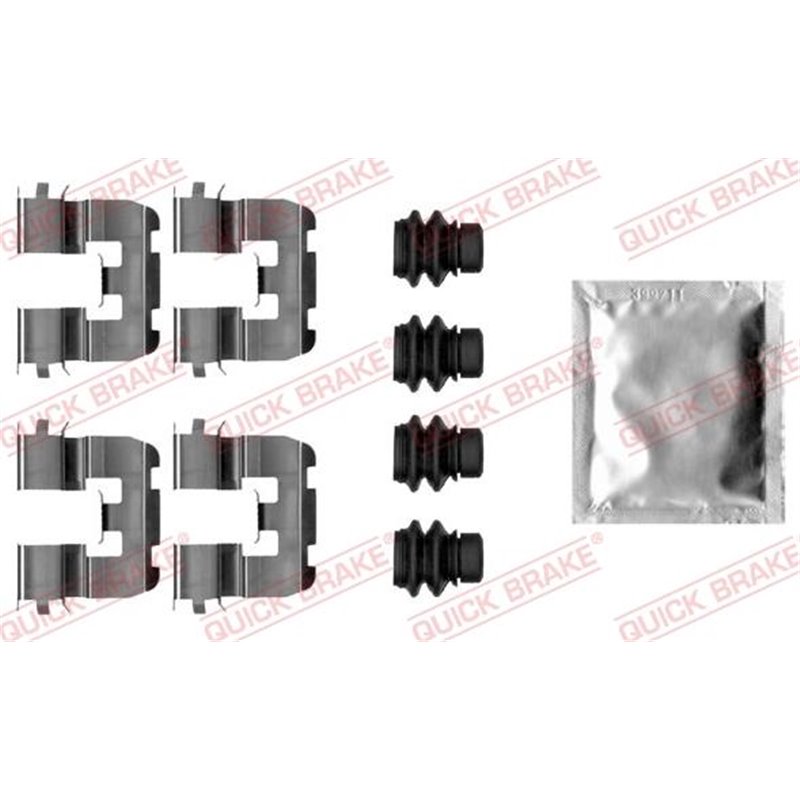 Set accesorii, placute frana - QUICK BRAKE-109-0039