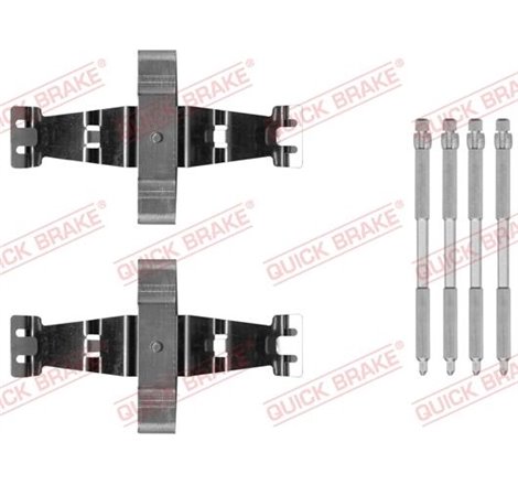 Set accesorii, placute frana - QUICK BRAKE-109-0042