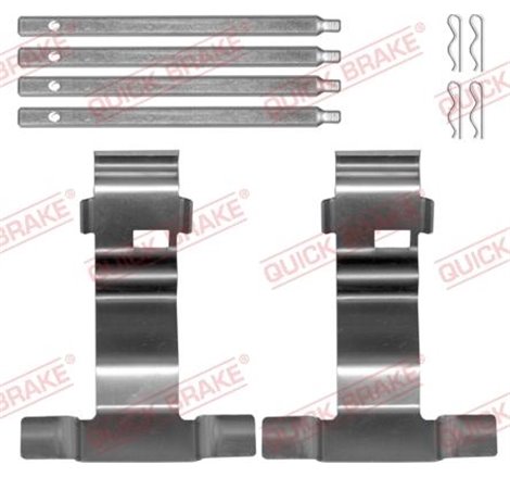 Set accesorii, placute frana - QUICK BRAKE-109-0043