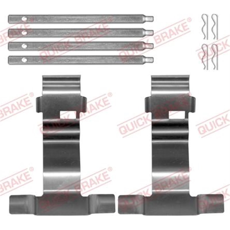 Set accesorii, placute frana - QUICK BRAKE-109-0043