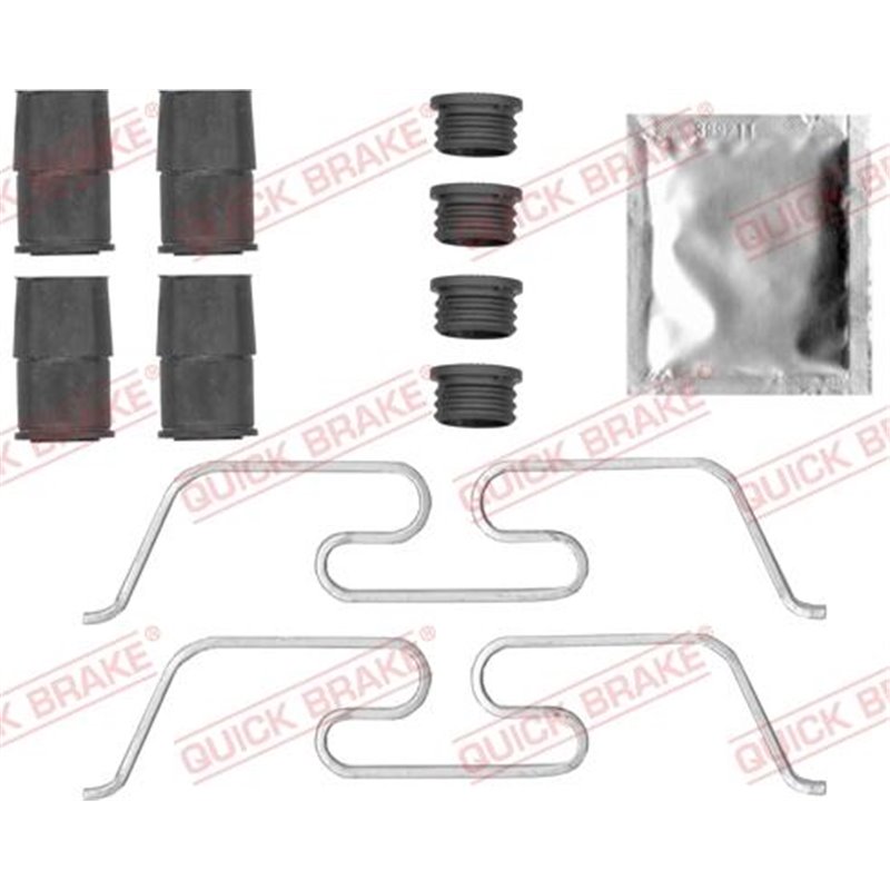 Set accesorii, placute frana - QUICK BRAKE-109-0050