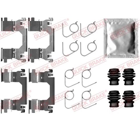 Set accesorii, placute frana - QUICK BRAKE-109-0053