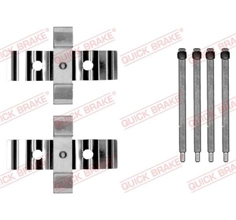 Set accesorii, placute frana - QUICK BRAKE-109-0054