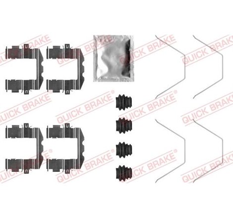 Set accesorii, placute frana - QUICK BRAKE-109-0057