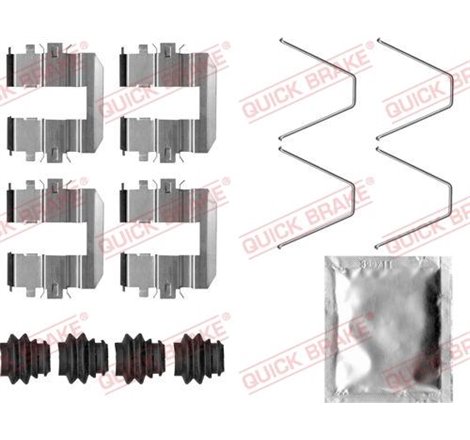 Set accesorii, placute frana - QUICK BRAKE-109-0060