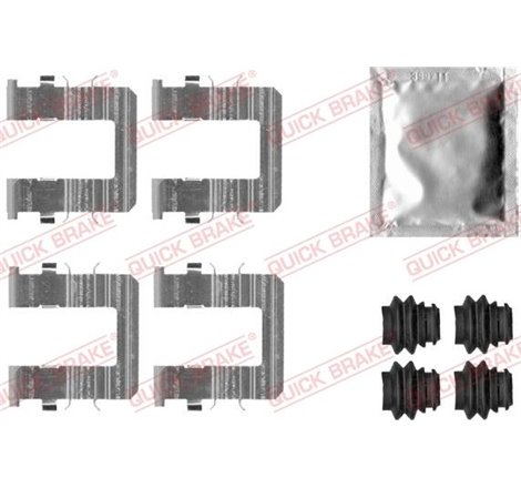 Set accesorii, placute frana - QUICK BRAKE-109-0074