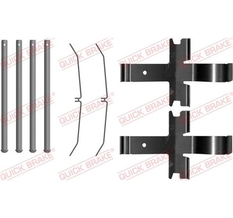 Set accesorii, placute frana - QUICK BRAKE-109-0081