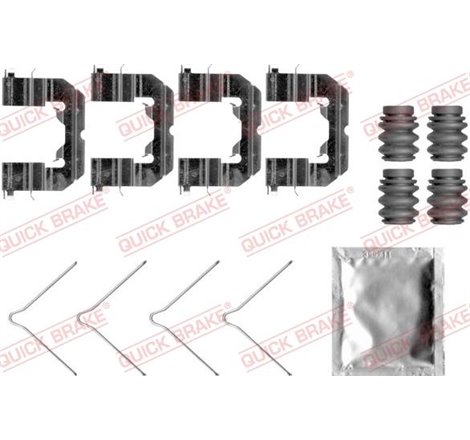 Set accesorii, placute frana - QUICK BRAKE-109-0089