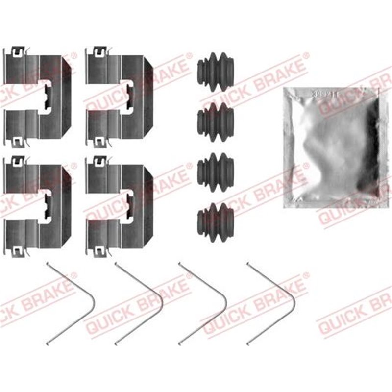 Set accesorii, placute frana - QUICK BRAKE-109-0095