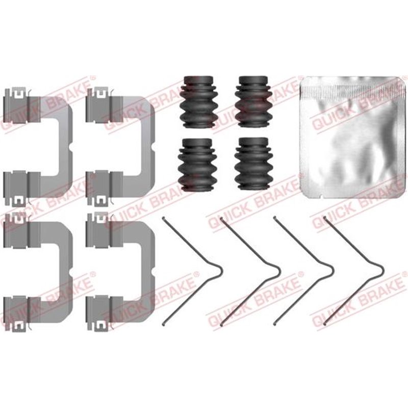 Set accesorii, placute frana - QUICK BRAKE-109-0099