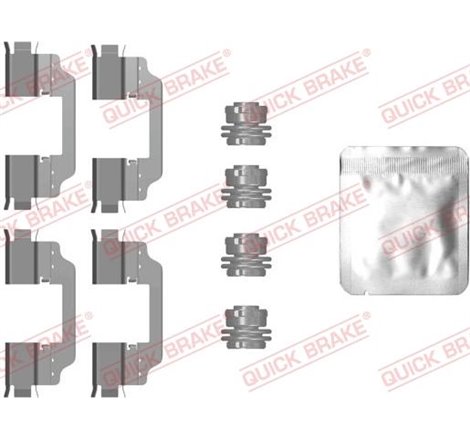 Set accesorii, placute frana - QUICK BRAKE-109-0101
