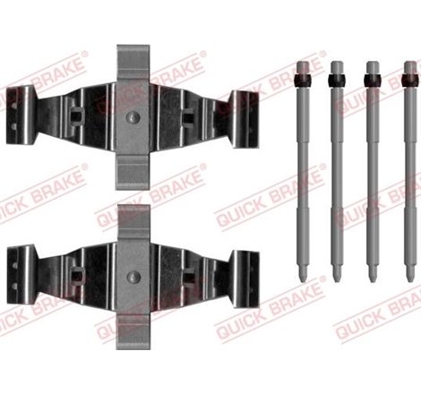Set accesorii, placute frana - QUICK BRAKE-109-0108