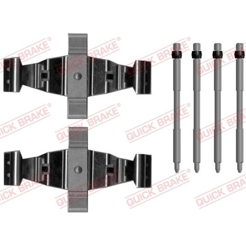Set accesorii, placute frana - QUICK BRAKE-109-0108