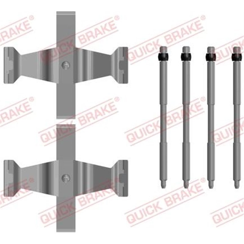 Set accesorii, placute frana - QUICK BRAKE-109-0109