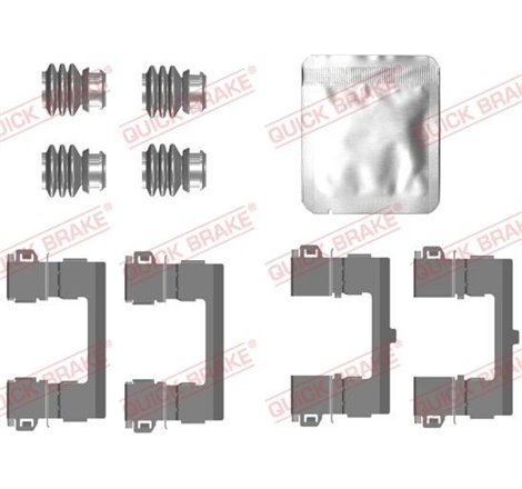 Set accesorii, placute frana - QUICK BRAKE-109-0112