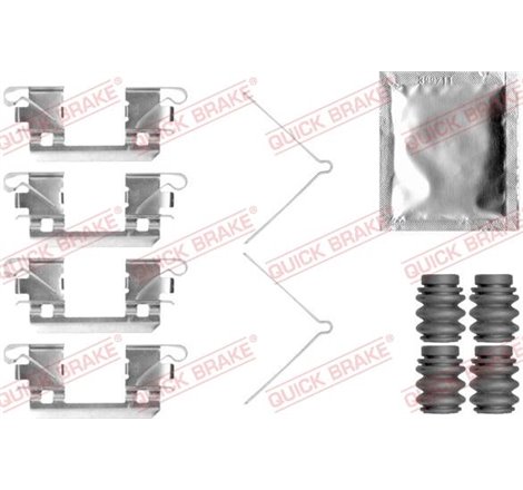 Set accesorii, placute frana - QUICK BRAKE-109-0113