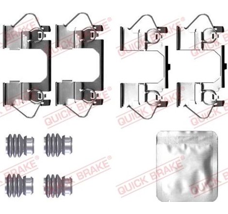 Set accesorii, placute frana - QUICK BRAKE-109-0116