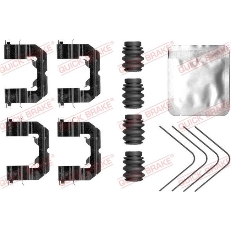 Set accesorii, placute frana - QUICK BRAKE-109-0118
