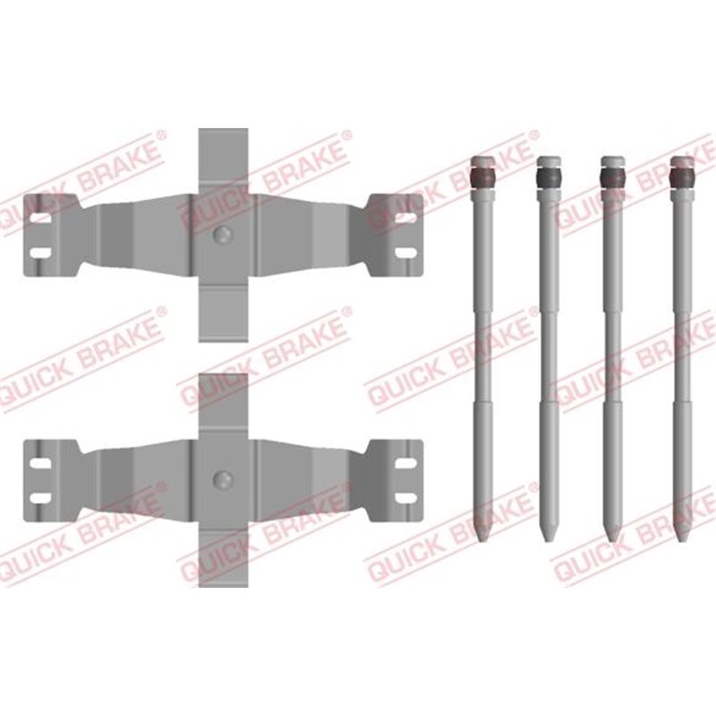 Set accesorii, placute frana - QUICK BRAKE-109-0122