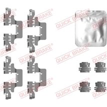 Set accesorii, placute frana - QUICK BRAKE-109-0128